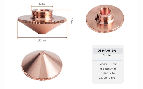 FMLN D32 SERIES A LASER NOZZLES